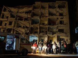 No se descarta que el número de víctimas mortales ascienda porque hay heridos graves y desaparecidos entre los escombros. EFE/Y. Nemah