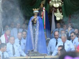 Este domingo, acudieron a Cajititlán al menos 180 mil personas. ESPECIAL/ Policía de Tlajomulco