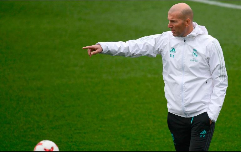 Zidane admite por primera vez un problema de motivación en su plantilla tras ganarlo todo. AFP/P. Marcou