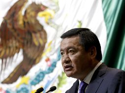 Osorio Chong encabezó un acto en la Secretaría de Gobernación donde se develó una placa y busto de Benito Juárez. NTX/ARCHIVO