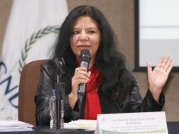 Elsa Conde, directora del Programa de Asuntos de la Mujer y de Igualdad entre Mujeres y Hombres de la CNDH. SUN / CNDH