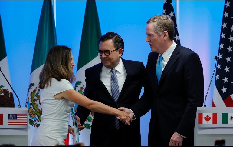 La sexta sesión de renegociación entre Canadá, Estados Unidos y México está programada para fines de enero. EFE / ARCHIVO