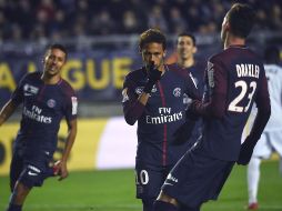 El Amiens jugó con un hombre menos desde el 34', cuando el portero Gurtner fue expulsado por una entrada sobre Mbappé. AFP/F. Lo Presti