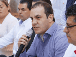 Blanco solicitó que se analice la legalidad de que el Congreso local constituya a los alcaldes que no cubran los requisitos de elegibilidad para ocupar el cargo. TWITTER/ @cuauhtemocb10