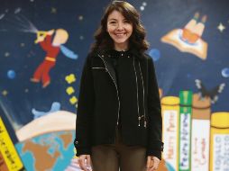 Odette Cressler. La fundadora de The Harmony Tribe durante su conferencia. EL INFORMADOR/F. Atilano