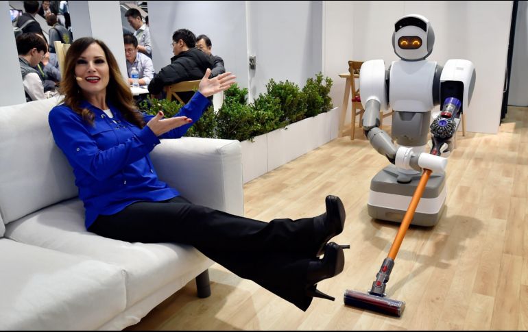 El sueño de todo encargado de la limpieza del hogar es ya una realidad en la feria tecnológica de Las Vegas. AFP/D. Becker