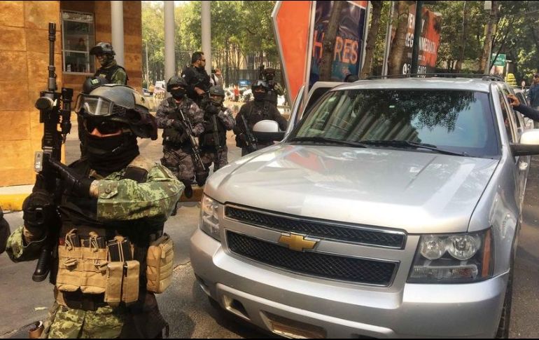 El operativo se realiza este jueves al oriente de la capital y es coordinado por la Policía Federal y Sedena. SUN / ARCHIVO