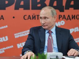Metido de lleno en campaña electoral, Putin disparó algunas balas contra Estados Unidos. AFP / A. Druzhinin