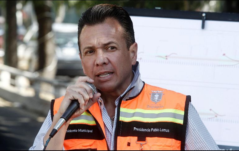 Pablo Lemus pedirá licencia a partir del próximo 20 de marzo para su campaña de reelección en el municipio. EL INFORMADOR / ARCHIVO