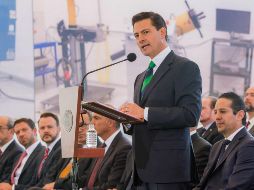 Peña Nieto entregó los Premios de Ciencias y Tecnología este viernes. NTX/ARCHIVO