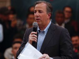 El precandidato presidencial del tricolor expresó que “la inseguridad se combate con más coordinación, investigación y una convicción profunda”. SUN / J. Alvarado