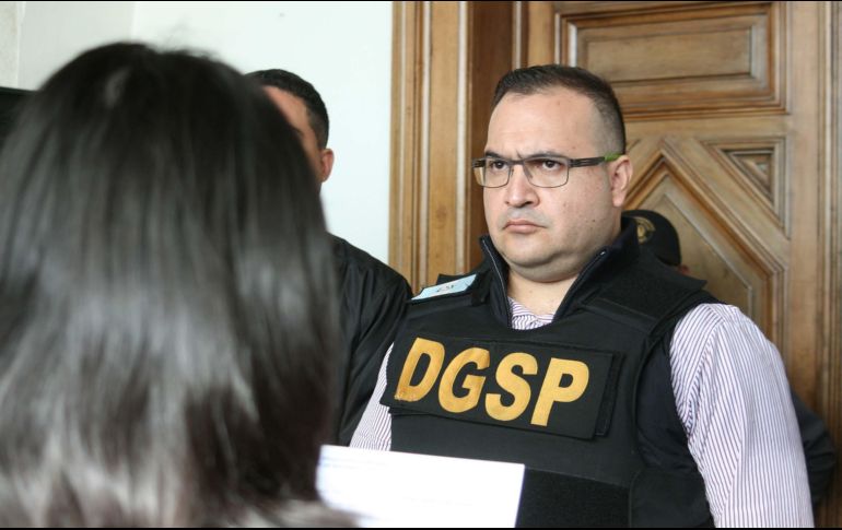 Javier Duarte de Ochoa fue extraditado en julio pasado por el gobierno de Guatemala. SUN / ARCHIVO