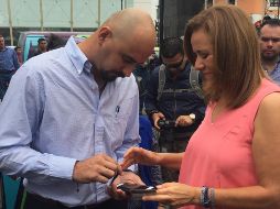 La precandidata presidencial señaló que no ve una descalificación de la autoridad electoral hacia los aspirantes independientes. NTX / J. Almeida