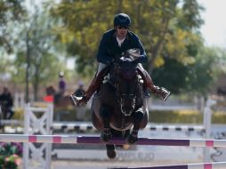 Juan Manuel Luzardo y “Quidandro” hicieron el recorrido sin errores y en 42.99 segundos. EL INFORMADOR/F. Atilano
