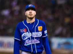 Tyler Alexander dio positivo en un control antidopaje y será sujeto a una suspensión de 100 encuentros, sin embargo, el castigo no aplica en la LMP. FACEBOOK/CharrosBeisbolOficial/