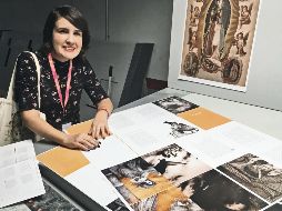 Diana Martín en su espacio de trabajo. ESPECIAL