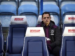 Pese a que el técnico David Moyes desmintió rumores de que el jalisciense podría salir del equipo, Hernández no tuvo participación en el encuentro. AFP / O. Scarff