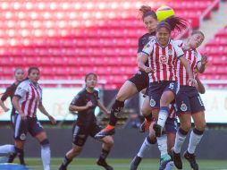 La victoria coloca a las rojiblancas en la cima del Grupo 2 de manera momentánea. TWITTER/@Rayadas