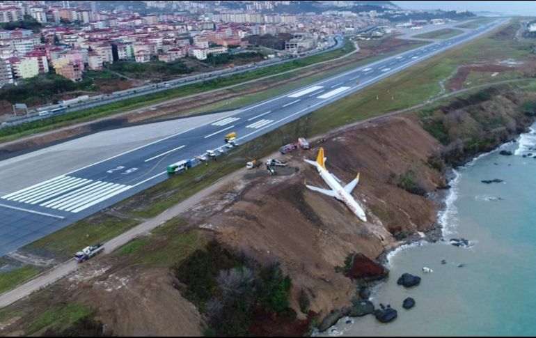 Autoridades abrieron una investigación para aclarar las causas del accidente. EFE / Anadolu Agency