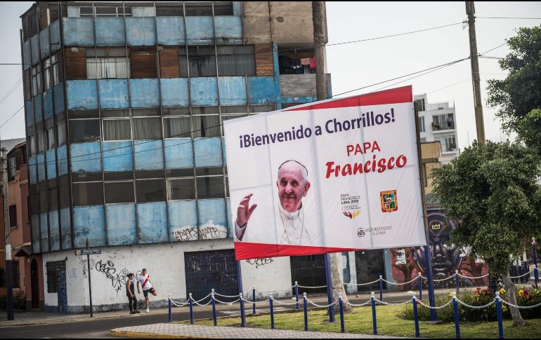 El ministro peruano del Interior confirmó que todo está listo para recibir al Papa Francisco. AFP / E. Benavides