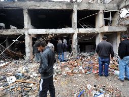 Las aeronaves tuvieron como blanco el campo de desplazados de Hafsa. AFP/ARCHIVO