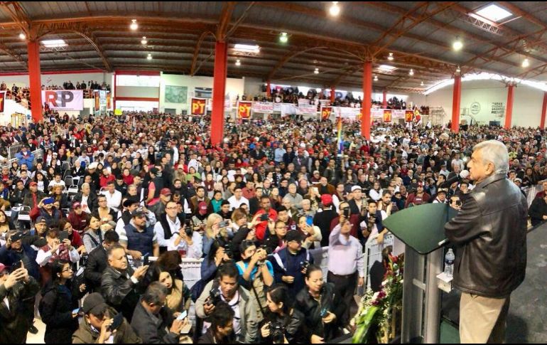 López Obrador hizo el anuncio durante una conferencia de prensa en Monterrey. TWITTER/@lopezobrador_