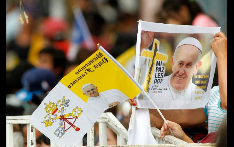 El Papa Francisco realizará una visita a Chile marcada por la defensa de las poblaciones indígenas y la protección del medioambiente AFP / C. Reyes