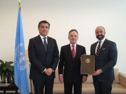 La dependencia federal refirió, que el Tratado sobre la Prohibición de las Armas Nucleares entrará en vigor 90 días después de que 50 Estados lo hayan ratificado. TWITTER/ @SRE_mx