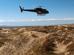 El helicóptero siniestrado se encuentra en una zona de difícil acceso entre los municipios de Segovia y Remedios, en Antioquia. EFE/ D. Fernández