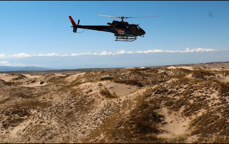 El helicóptero siniestrado se encuentra en una zona de difícil acceso entre los municipios de Segovia y Remedios, en Antioquia. EFE/ D. Fernández