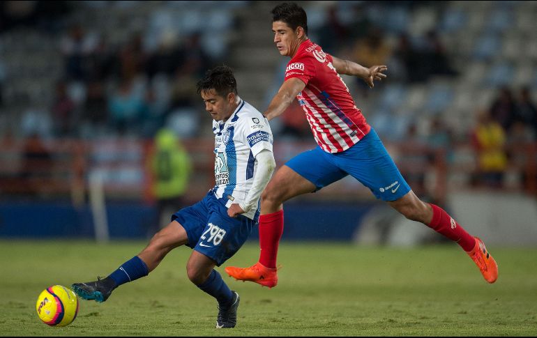 El Atlético San Luis dio la sorpresa en este partido al llevarse las tres unidades. MEXSPORT/J. Ramírez