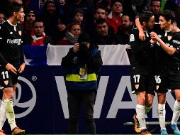 El partido de vuelta se jugará la próxima semana en Sevilla. AFP/P. Marcou