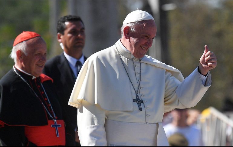 El Papa Francisco encabezará la tercera y última misa masiva de su viaje a Chile, después de las que realizó en Santiago y Temuco. EFE / L. Zennaro