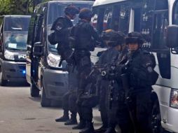 Los policías atacados tenía como misión apoyar a los procesos de restitución de tierras a campesinos afectados por el conflicto armado. NOTIMEX/Archivo