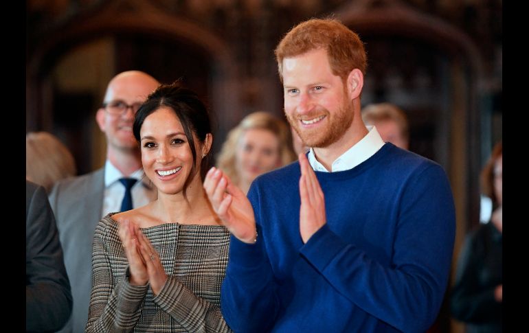 Enrique y su prometida se casarán el próximo 19 de mayo en el castillo de Windsor. AP/B. Birchall