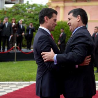 Peña Nieto llega a Paraguay, dispuesto a reforzar lazos