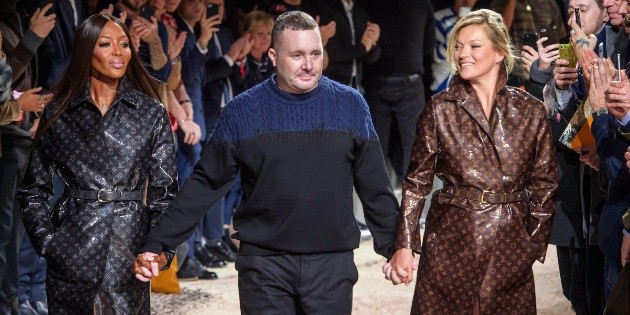 Naomi Campbell y Kate Moss cierran desfile de hombre de Louis Vuitton