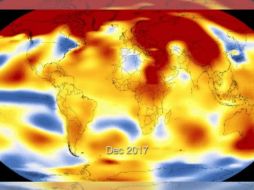 La NASA señaló que la tendencia del calentamiento global continúa a la alza. TWITTER / @NASAGISS