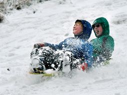 Las cinco principales ciudades de Carolina del Norte sufrieron nevadas a raíz de una tormenta atípica. AP / J. Simmons /The Charlotte Observer