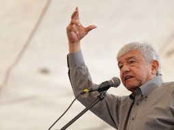 El político tabasqueño rechazó ser populista y dijo que ese calificativo es una propaganda en su contra para asustar. SUN / I. Stephens