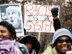 Marchas. Las protestas no han cesado desde la llegada de Trump a la presidencia, y para hoy se prevé una en todo el país. EFE/A. Vigaray