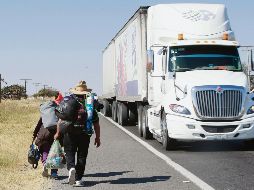 En 2017 se presentaron propuestas para mejorar tramos peligrosos de la vía libre a Lagos de Moreno; se proyectó separar a peatones y vehículos en el tramo El Desperdicio. EL INFORMADOR/M. Vargas