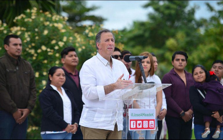 Zambrano utilizó como ejemplo de sus declaraciones, el mitin celebrado en Cancún, Quintana Roo, en el que no se juntaron ni cien personas. NTX/ ESPECIAL
