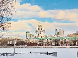 Para los amantes de los climas fríos, Ekaterimburgo es el mismísimo Edén en la Tierra, pues vive siete meses de invierno