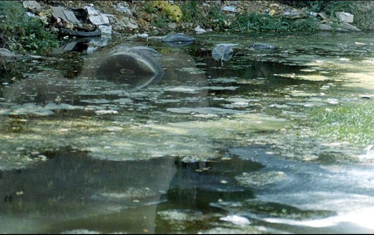 Tras labores de contención se logró el retiro de 66 mil litros de aceite con agua contaminada y siete tambos de pescado muerto. NTX/ ARCHIVO