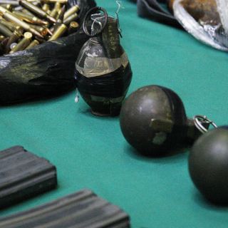 Decomisan en CDMX envío de granadas desde Tamaulipas