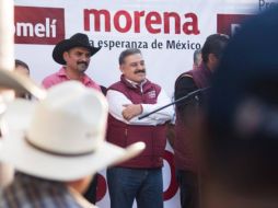 En su discurso, Carlos Lomelí abundó sobre los apoyos al campo. FACEBOOK/DrCarlosLomeli