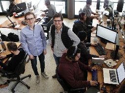 Un grupo de emprendedores jaliscienses, encabezados por David García Aceves, crearon Digitt. EL INFORMADOR/A. Camacho