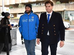Se prevé que los veredictos sean presentados a partir del 30 ó 31 de enero; En la imagen el atleta ruso Alexander Rumyantsev llega a la corte. AFP / H. Cunninham