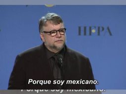 Guillermo del Toro se llevó el Globo de Oro a Mejor Director por 